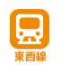 市営地下鉄東西線アイコン